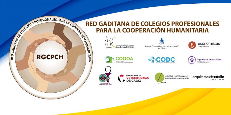 La Red Gaditana de Colegios Profesionales para la Cooperación Humanitaria se moviliza en la ayuda a Ucrania
