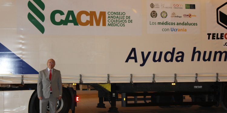 El CACM envía un tráiler con 15.000 kilos de ayuda humanitaria para Ucrania