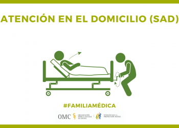 La FPSOMC ayuda en su propia casa a la #FamiliaMédica en situación de discapacidad o dependencia mediante el servicio de Atención en el Domicilio (SAD)
