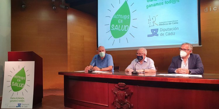 El Colegio de Médicos y la Diputación de Cádizemprenden la campaña de sensibilización‘Activ@s en salud. Gana el planeta. Ganamos tod@s’