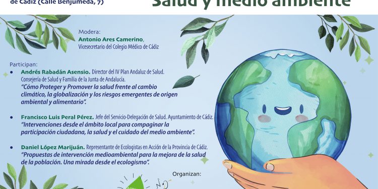 El COMCADIZ celebra el 28 de septiembre una mesa redonda sobre ‘Salud y medio ambiente’. ¡ASISTE!