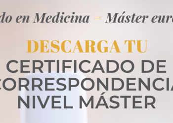 ¿Sabías que el Grado en Medicina y Cirugía equivale a un título de máster europeo?