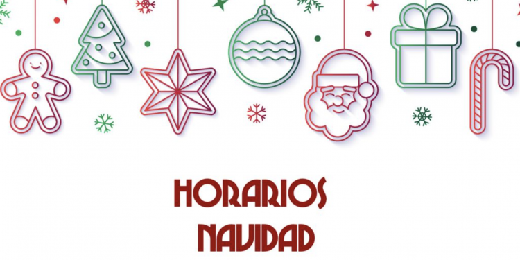 Horarios de atención a los colegiados durante estas fechas navideñas