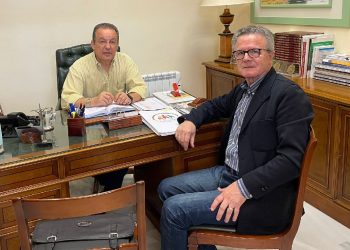 Reunión en el Colegio de Médicos entre los máximos responsables nacionales del Observatorio de Agresiones y de los Vigilantes de Seguridad Privada