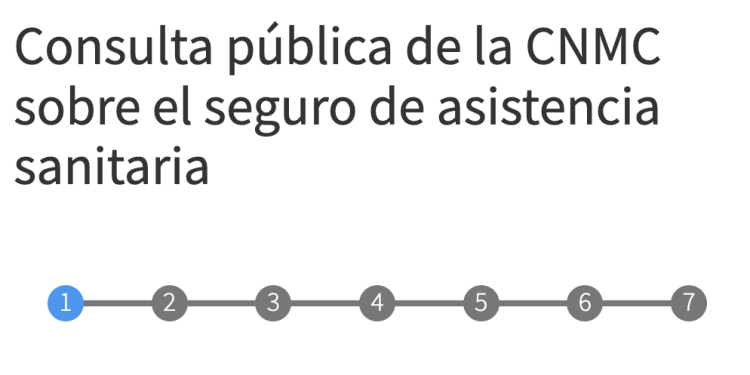 La Comisión Nacional de los Mercados y la Competencia realiza una encuesta sobre los seguros de asistencia sanitaria