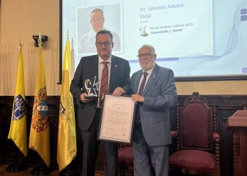 Dr. Antonio Amaya, Premio Medicina Gaditana de Humanidades y Gestión: “Tengo la convicción de que la medicina solo puede ejercerse con honestidad, compromiso, pasión y compasión”