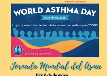 Asiste el 6 de mayo a la jornada formativa con motivo del Día Mundial del Asma