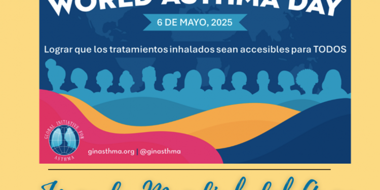 Asiste el 6 de mayo a la jornada formativa con motivo del Día Mundial del Asma