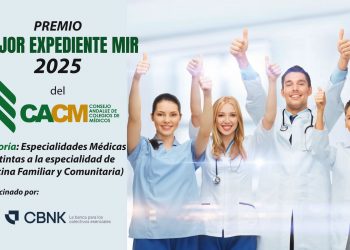 El CACM convoca el Premio Mejor Expediente MIR para la especialidad de Medicina Familiar y Comunitaria, patrocinado por CAJAMAR