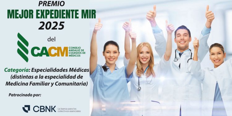 El CACM convoca el Premio Mejor Expediente MIR para la especialidad de Medicina Familiar y Comunitaria, patrocinado por CAJAMAR