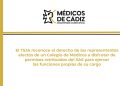 El TSJA reconoce el derecho de los representantes electos de un Colegio de Médicos a disfrutar de permisos retribuidos del SAS para ejercer las funciones propias de su cargo
