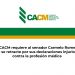 El CACM requiere al senador Carmelo Romero que se retracte por sus declaraciones injuriosas contra la profesión médica