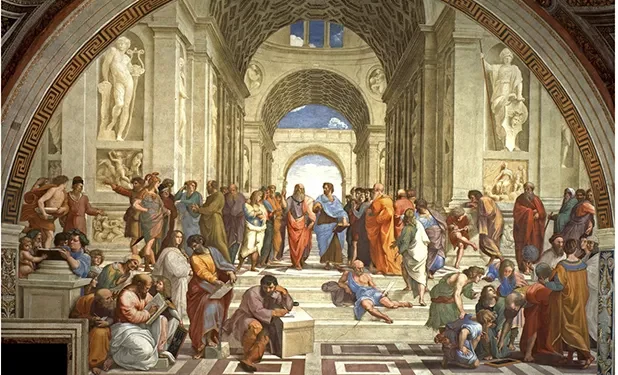 La mirada curiosa: La Escuela de Atenas