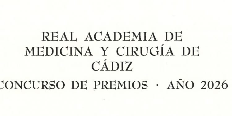 Convocado el Concurso de Premios 2026 de la Real Academia de Medicina