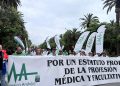 El COMCADIZ facilitó la asistencia de los colegiados a la manifestación autonómica celebrada en Málaga