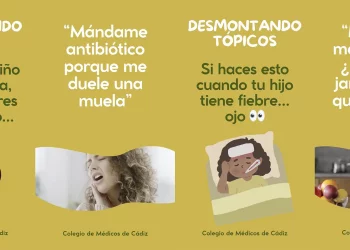 El Colegio de Médicos de Cádiz presenta ‘Desmontando tópicos’, una serie audiovisual que desmiente mitos en salud