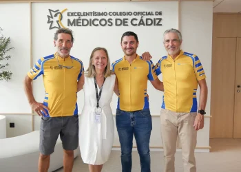 El COMCADIZ presenta el equipo con el que participará en Córdoba en el XVII Campeonato de España de Ciclismo para Médicos