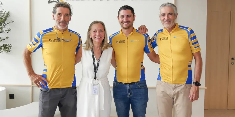El COMCADIZ presenta el equipo con el que participará en Córdoba en el XVII Campeonato de España de Ciclismo para Médicos